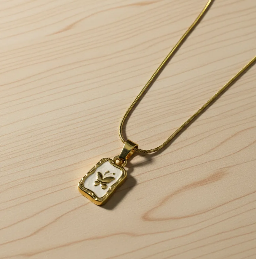 Enamal butterfly chain 